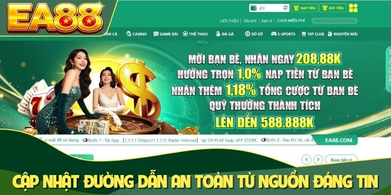 Cập nhật đường dẫn an toàn từ những nguồn đáng tin Cập nhật đường dẫn an toàn từ những nguồn đáng tin