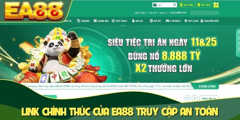 Link chính thức của EA88 đảm bảo truy cập an toàn Link chính thức của EA88 đảm bảo truy cập an toàn